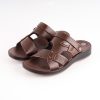 Sandal Da Bò Đế Kếp Cao 3.5Cm May Chân Quai Chắc Chắn - NeO.5276