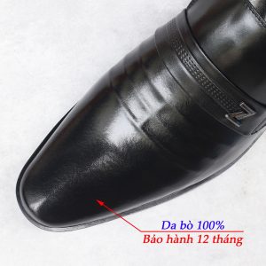Giày Lười Nam Độn Đế Da Bò, Tăng Chiều Cao 7cm - HT.NeO.5143 12 Giay don de tang chieu cao 14 1