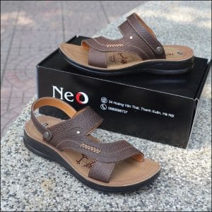 Sandal Da Ngựa Đế Đúc Cao 3.5Cm - 4197 8 dep xang dan nam 1