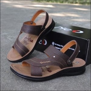 Sandal Da Ngựa Đế Đúc Cao 3.5Cm - 4197 10 dep xang dan nam 17