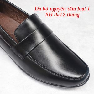 Giày Mọi Nam Da Bò Đai Ngang, Giày Lười Nam Đế Bằng - HT.NeO.5447 12 IMG 7842