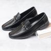 Giày Lười Nam Da Bò Vân Nhăn Cá Tính, Đế Cao Su Đúc Mềm Êm - HT.NeO.5899